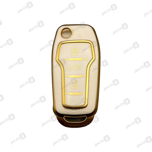 732 کاور ریموت ساینا تاشو سفید طلایی
