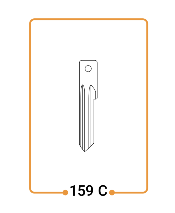 159c تیغه پیکان برنجی