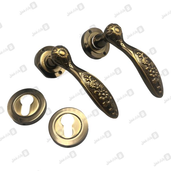 دستگیره دوتیکه510  زیتونی