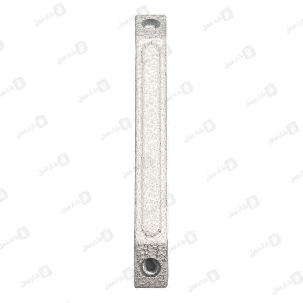 دستگیره دو پیچ نازک سفید چکشی