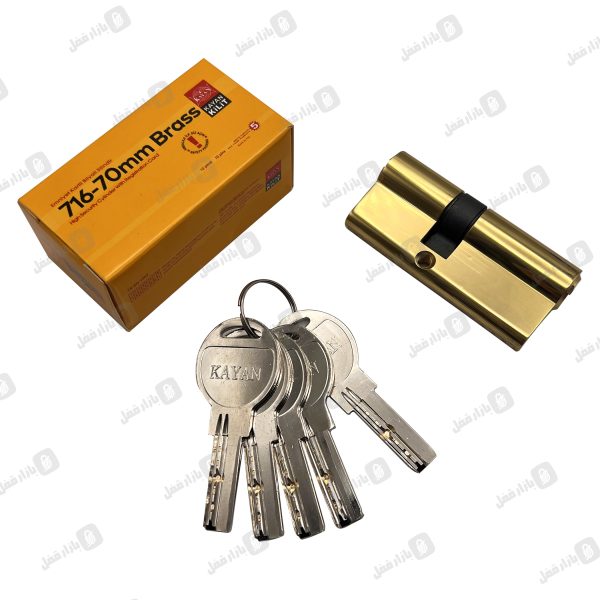 سیلندر کایان تمام برنج جعبه کوچک طلایی