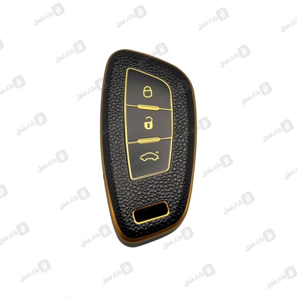 736 کاور ریموت شاهین مشکی طلایی