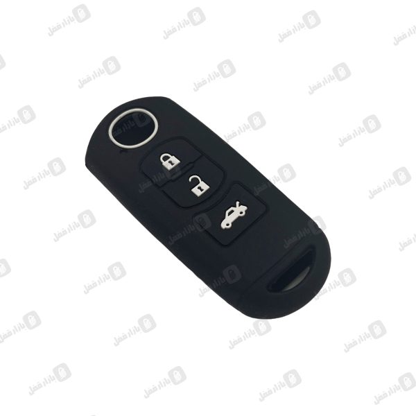 958 کاور ریموت ژله ای مزدا کی لس 3دکمه مشکی
