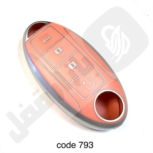 793 کاور ریموت نیسان مورامو 4 دکمه صورتی