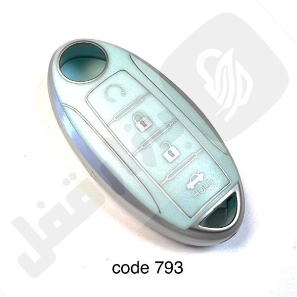 793 کاور ریموت نیسان مورامو4 دکمه ابی